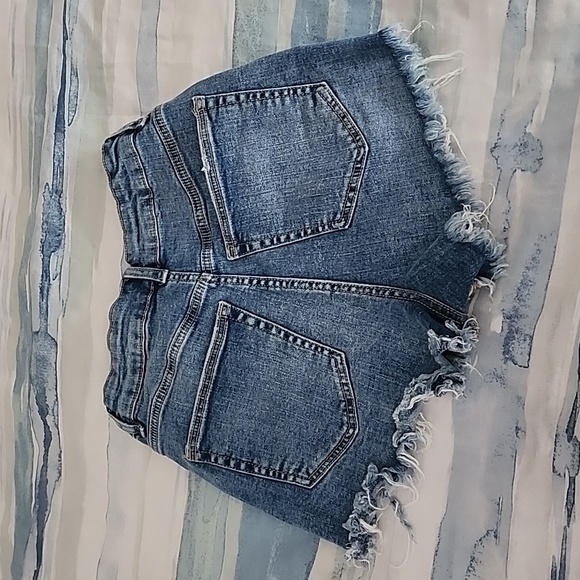 Zara jeans shorts USA size 0 - Picture 3 of 3
